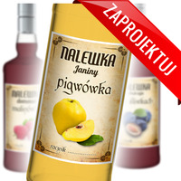 etykiety na nalewki - zaprojektuj