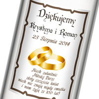 etykiety na małe butelki